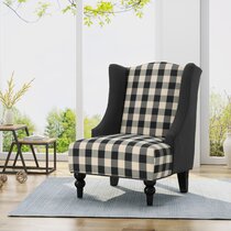 Wayfair deals plaid chair